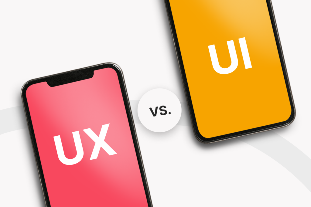 What is a UX Designer two smartphones comparison